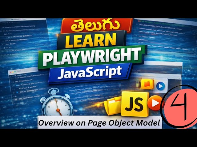 Advanced POM Framework Finalization in Playwright JS (Telugu) - Part 4