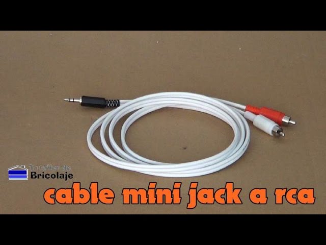 How to MAKE a MINI JACK to RCA cable 😜👍❤️
