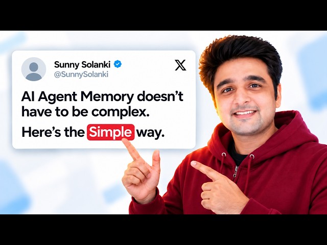 How to Add Memory to AI Agents - The Simple Way (Python Tutorial)