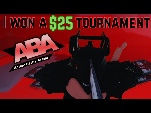 I won a $25 Tournament in ABA... | Anime Battle Arena