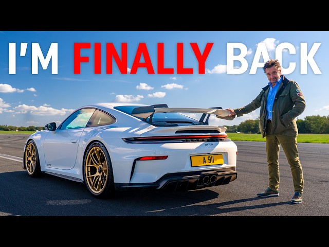 Richard Hammond Returns to the Top Gear Test Track with a New Porsche