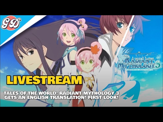 Tales of The World: Radiant Mythology 3 English Translation (PSP) | Livestream