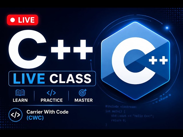 L1 C++ Programming | Full Course Syllabus Explained | Introduction to C++ | C++ for Beginners | CWC
