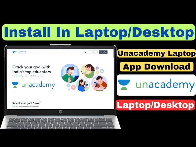 Install Unacademy App On Laptop Or Pc || Unacademy Laptop Mein Kaise Download Karen