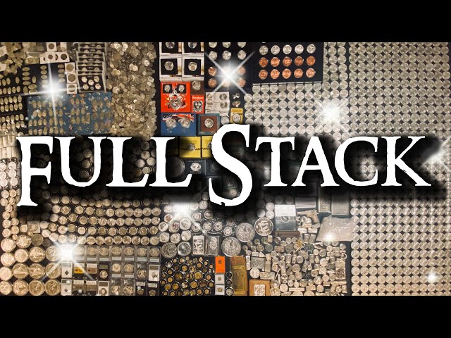 Full Stack Video - Silver and Gold Stack Revealed! (3.5 Years of Stacking)