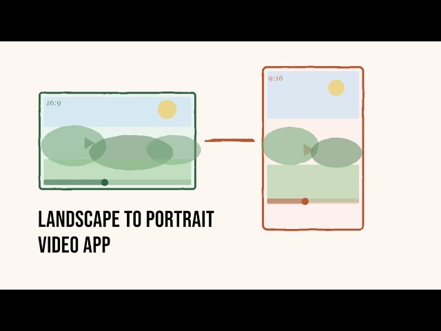 I Built A Landscape to Portrait Video Desktop App