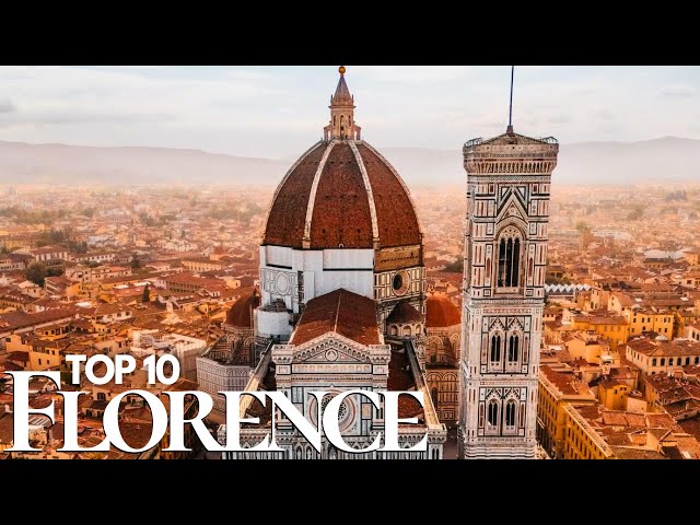 10 Most Beautiful Places to Visit in Florence Italy 4K 🇮🇹 | Florence Travel Guide