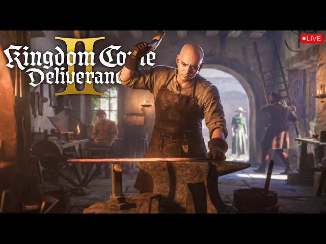 🔴Best Blacksmith in Town Baby⚒️ in Kingdom Come Deliverance II | #gaming #kingdomcomedeliverance2