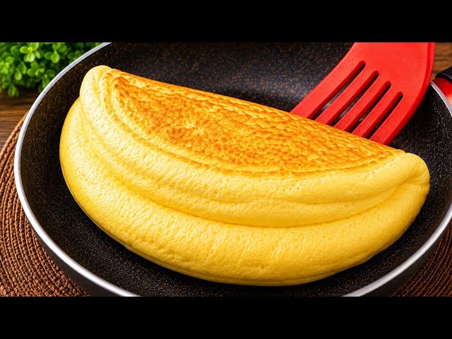 Do You Have 3 Eggs at Home? Make This Perfect Fluffy Egg! Tastier Than Cake!