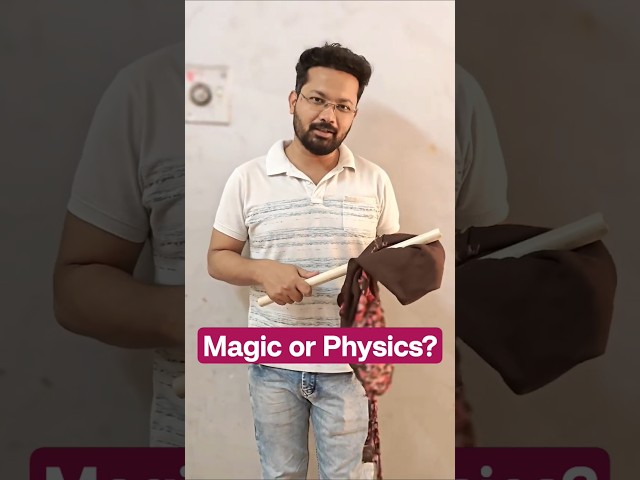 Magic of electrostatics! #electrostatics #experiment #physics #scienceexperiment #sciencefacts #yt
