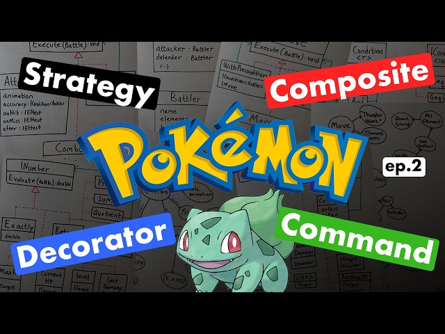 Unintentionally Used Design Patterns When Rebuilding Pokémon