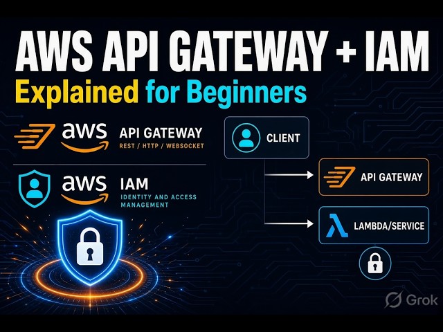 AWS API Gateway and IAM Tutorial for Beginners (2026)
