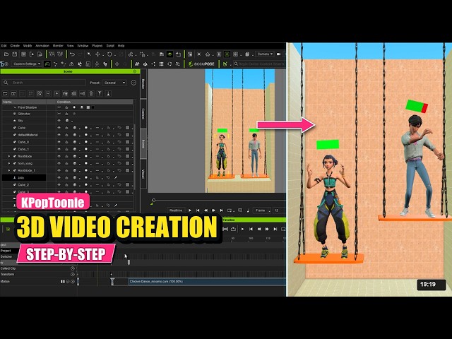 How to Create Video Jinu's Greed Has a Price! Zoey & Jinu's Story in iClone 8 Step-by-Step