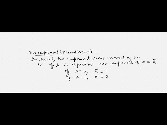 12-03-2026/digital electronic /1s, 2s,complement method of addition, subtract