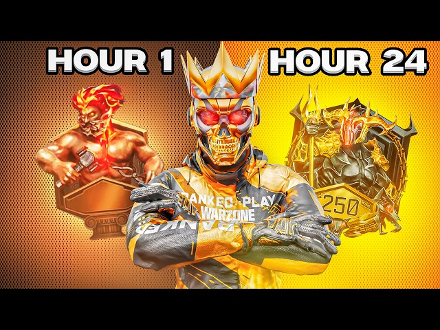 I Reached TOP 250 in 24 HOURS on Warzone Ranked (Season 5)