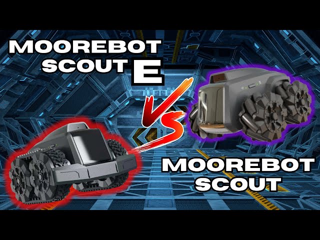 Moorebot Scout vs Scout E what are the differences?