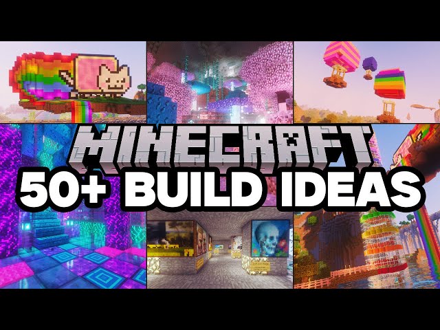 50 Fun and Unique Build Ideas for Your Minecraft (Forever) World!