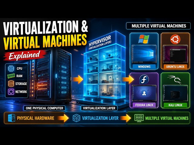 2.1 Introduction to Virtualization | Virtual Machines Explained | Cloud Computing Malayalam | KTU
