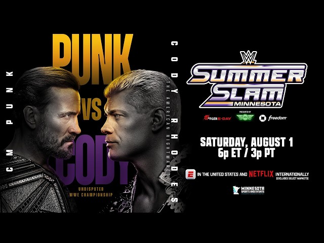 CM Punk vs. Cody Rhodes | Undisputed WWE Championship Match: SummerSlam 2026 Hype Package