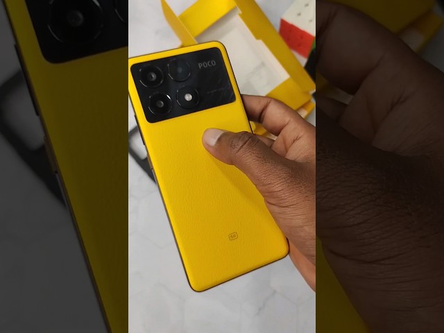 Finally I Bought 😍 Poco X6 Pro 5G Quick Unboxing, Yellow Colour✨ #pocox6series #vikaspal