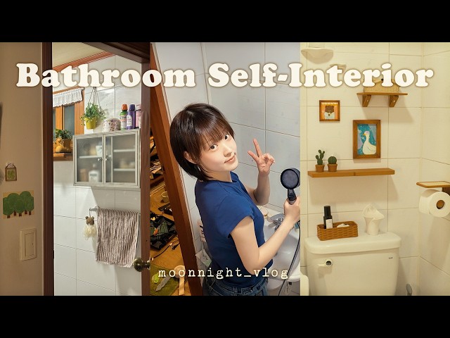5 Years Living Alone. My First Bathroom DIY✿ Making My Dream with a 3D Printer. my tiny cozy home
