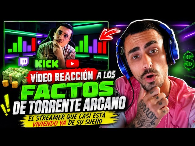 Factos de Torrente Arcano (streamer) como podeis ayudar a al gente a vivir de esto?
