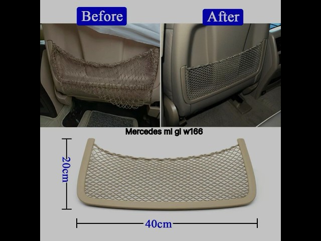Mercedes seat pocket net for Ml,Gl w166