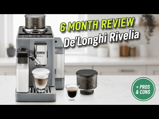 De'Longhi Rivelia: The End of Pod Coffee For Me (Unsponsored 6 Month Review)