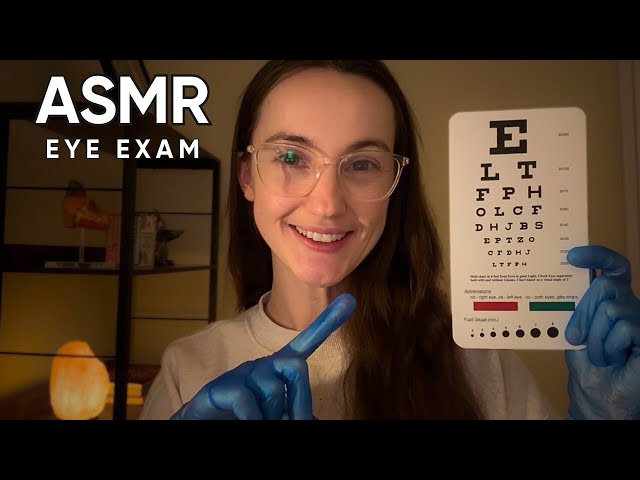 ASMR Nostalgic Eye Exam (Lofi) 👁️