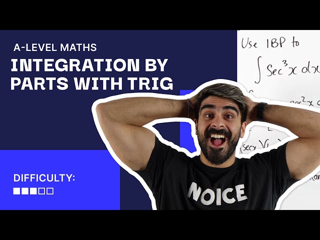 46. Integration By Parts With Trig SOLVED IN 6 MINUTES | A-Level Maths