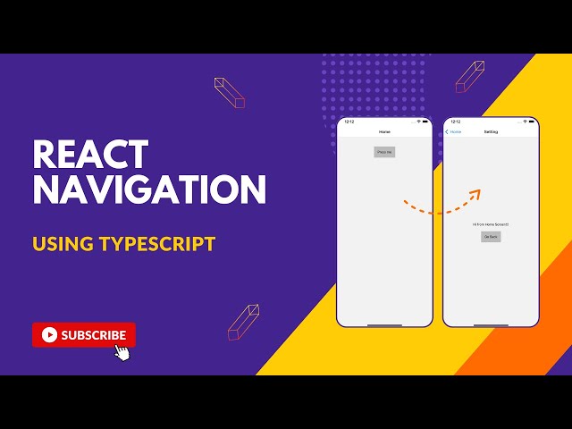 Master React Navigation with TypeScript in React Native | Step-by-Step Guide