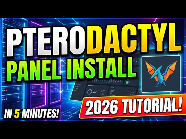 How To Install Pterodactyl Panel In Few Minutes !!!!! 🔥 [2026 Tutorial]