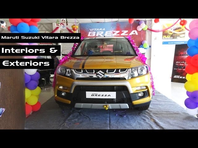 Maruti Suzuki Vitara Brezza Review | Interior & Exterior | ZDI & ZDI Plus Dual Tone | India