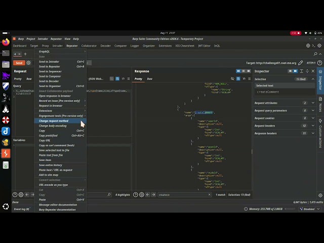 Root Me || GraphQL - Mutation