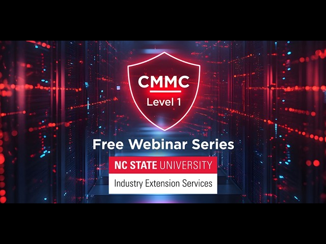 Webinar - CMMC Level 1, Part 2: Getting Started