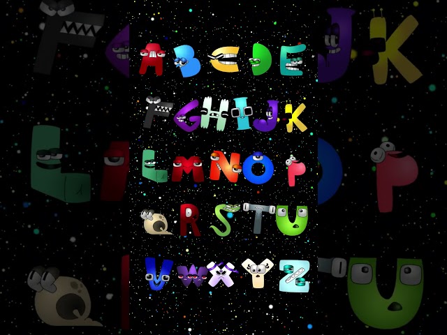Catchy ABC Song | Colorful Alphabet Characters | Learn A–Z Letters #alphabetsong #learnabc #abcsong