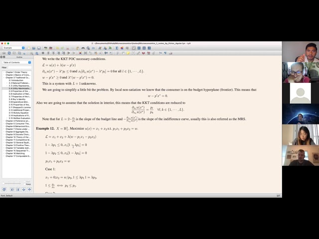 Micro 1 Summer 2021 (Refresher on utility maximization and utility representation of preferences)