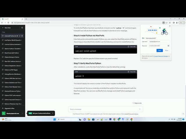 How do I uninstall python from OSX Leopard so that I can use the MacPorts version