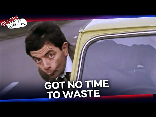 MR BEAN TRYING TO MAKE IT IN TIME! | Classic Mr Bean