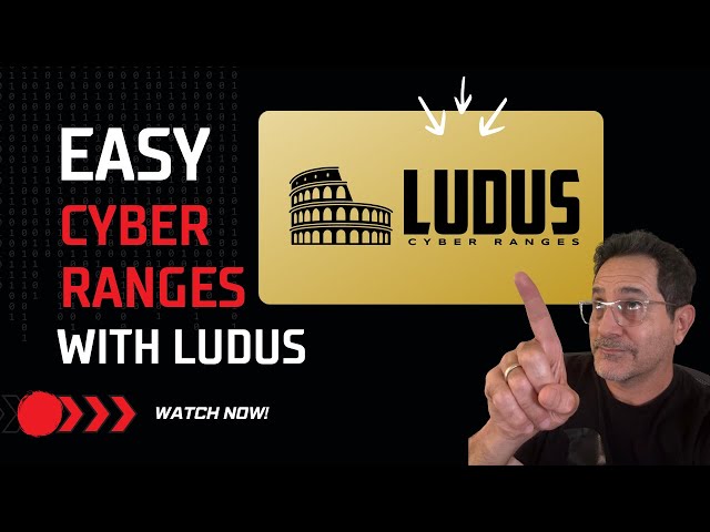 Easy Cyber Ranges with Ludus Cloud