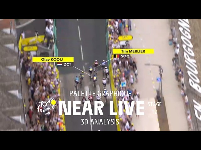 Tour de France 2026 - Stage 12 Palette Graphique / 3D Analysis