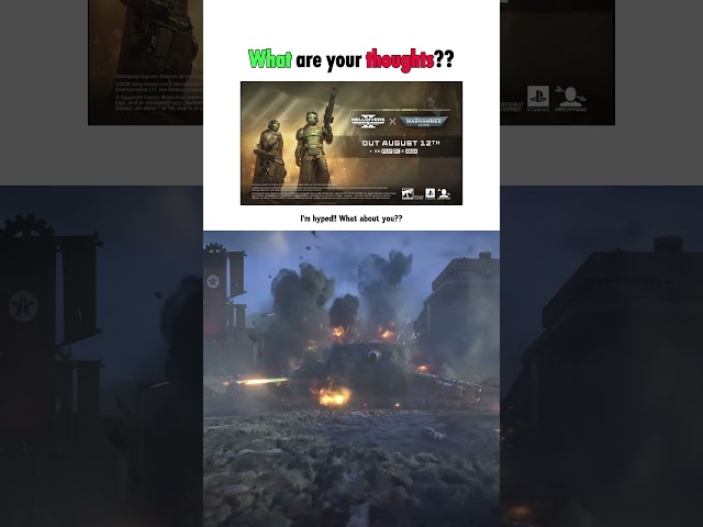 What are your thoughts? - Helldivers 2