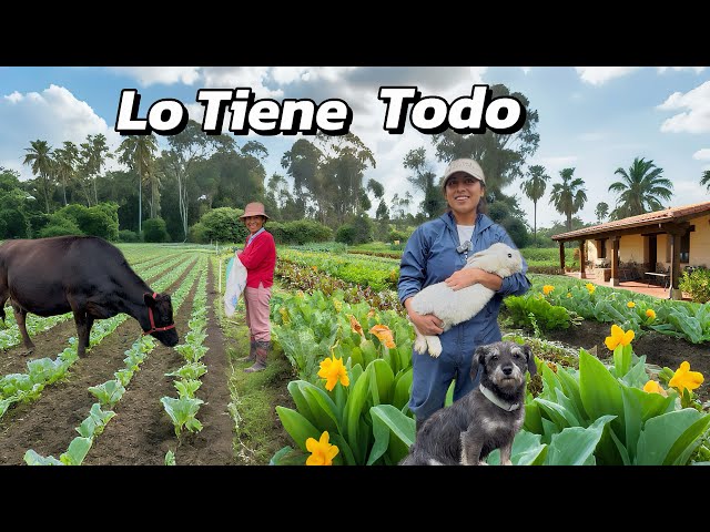 They have a self-sustaining farm, they have everything