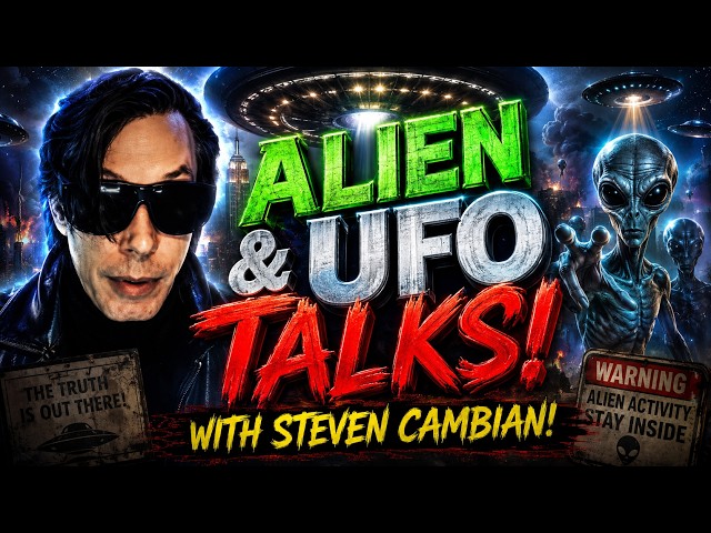 UFO & ALIEN talks, Michael Schratt, Timothy Brigham, PHD, Art Levine, Scott Brown, & Steven Cambian