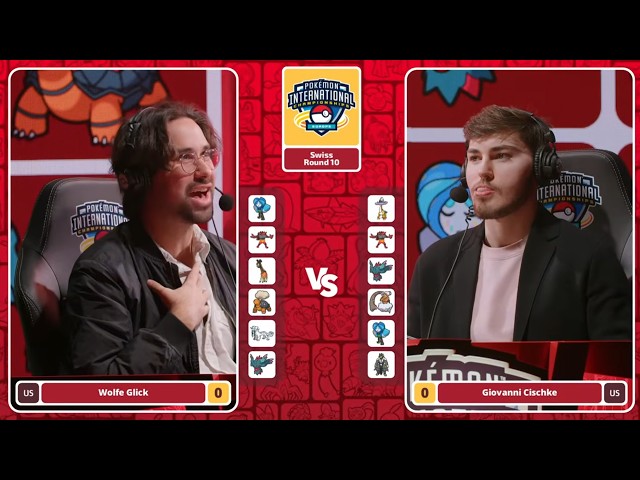 Wolfe Glick VS Giovanni Cischke | 2026 Pokemon VGC Europe International Championships