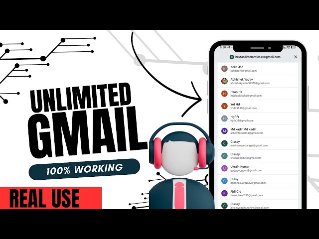Create 100+ Gmail Account In just One Click | Unlimited Gmail Account free | Create gmail account |