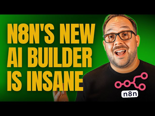n8n's NEW AI Workflow Builder Demo (and full review)