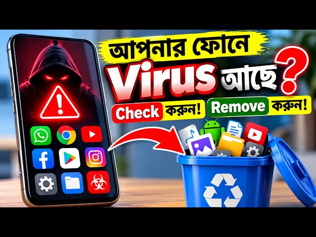 আপনার ফোনে Virus আছে? আগে এইভাবে Check করুন! তারপর Remove করুন