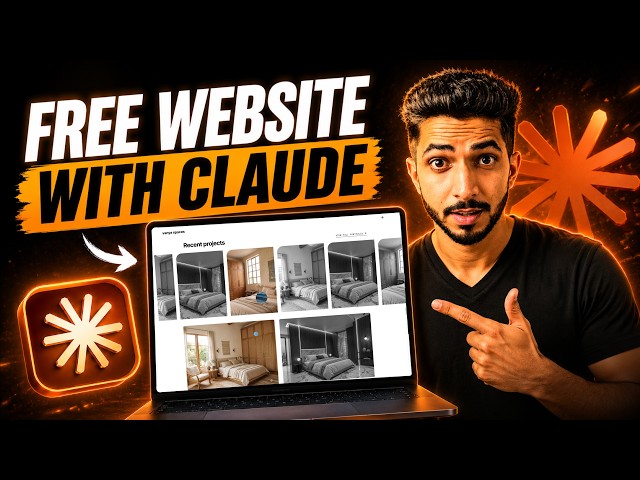 How to Build a Free Website with Claude AI 2026 (NO subscription required) - ₹0 में Live