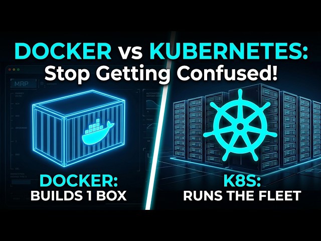 Docker vs Kubernetes Explained: The Only Breakdown You Need (2026) | Dev Loop